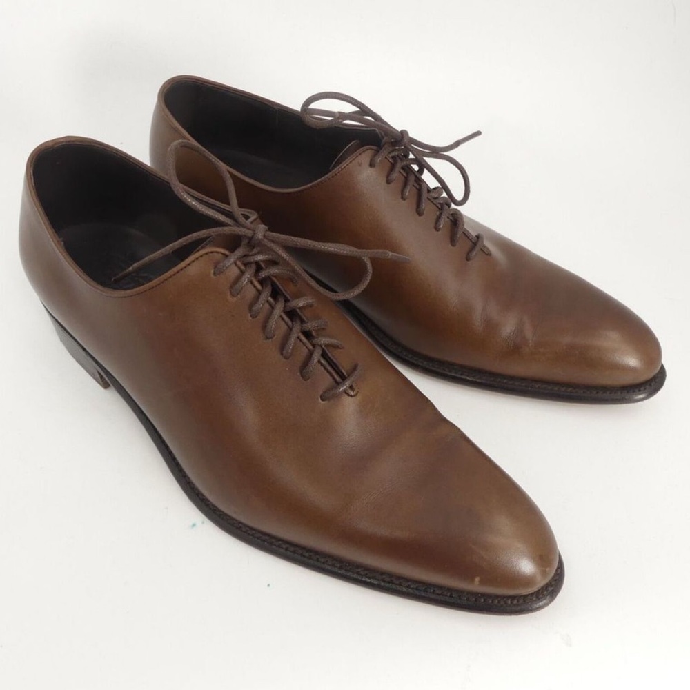 Weston Wear Brown Leather Oxfords Men's 10D